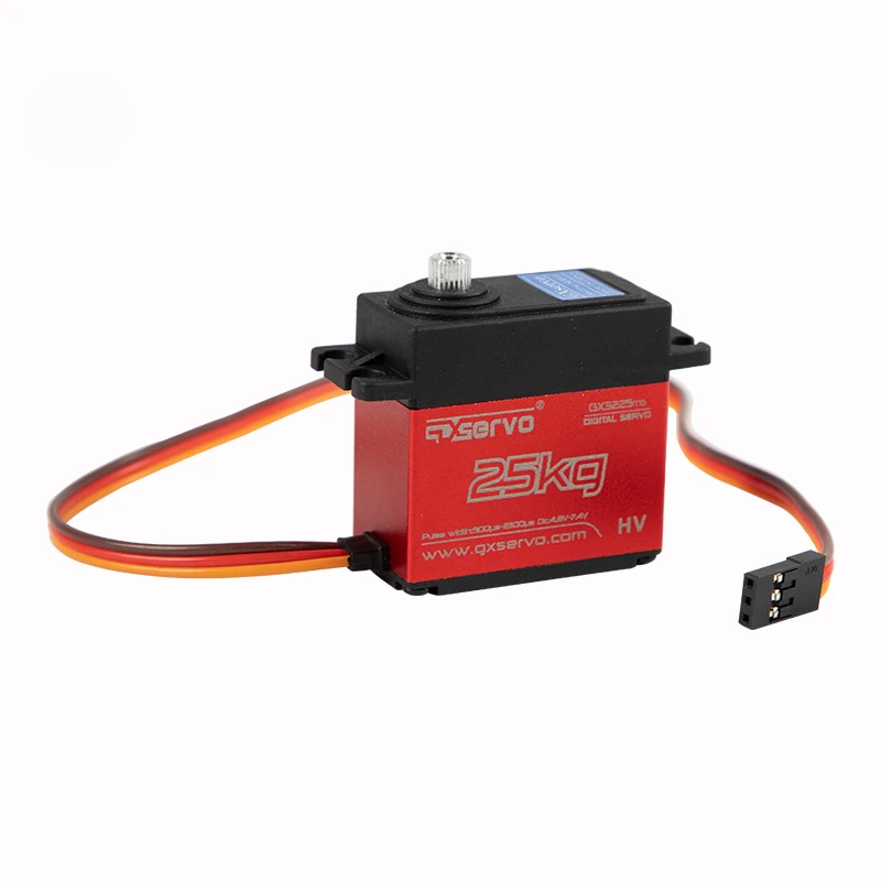 GXservo 고토크 디지털 서보 스티어링 기어, DIY 로봇 RC 자동차용 로봇 스티어링 기어, GX3225MG, 25kg