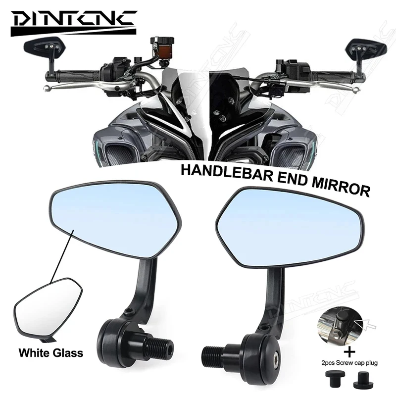 For YAMAHA XSR 700 900 FZ07 XSR700 MT10SP MT07 MT09 MT10 SP Handlebar End Mirror Handle Side Reflector Motorcycle Accessories