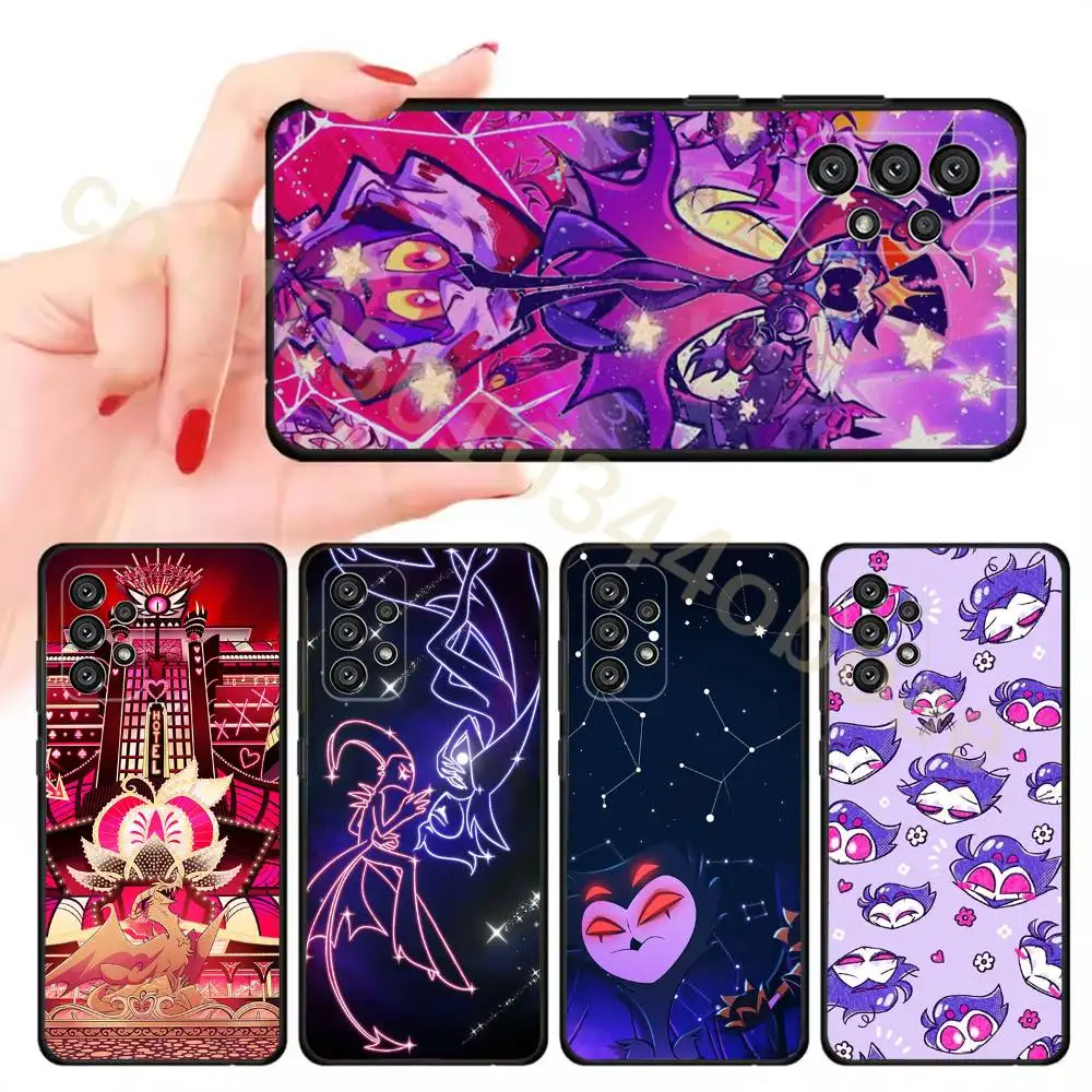

H-Helluva Boss Phone Case for Samsung Galaxy A20,21s,22,31,32,52,71,80,A91,5G Colorful Cover Smartphone Pretty