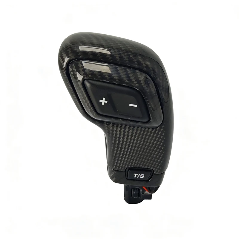 Picture 6: LS AUTO Upgrade To Real Carbon Gear Shift Knob for Ford F-150 Raptor 2015-2020 Year Directly Replaceable Gear Stick Shift Knob
