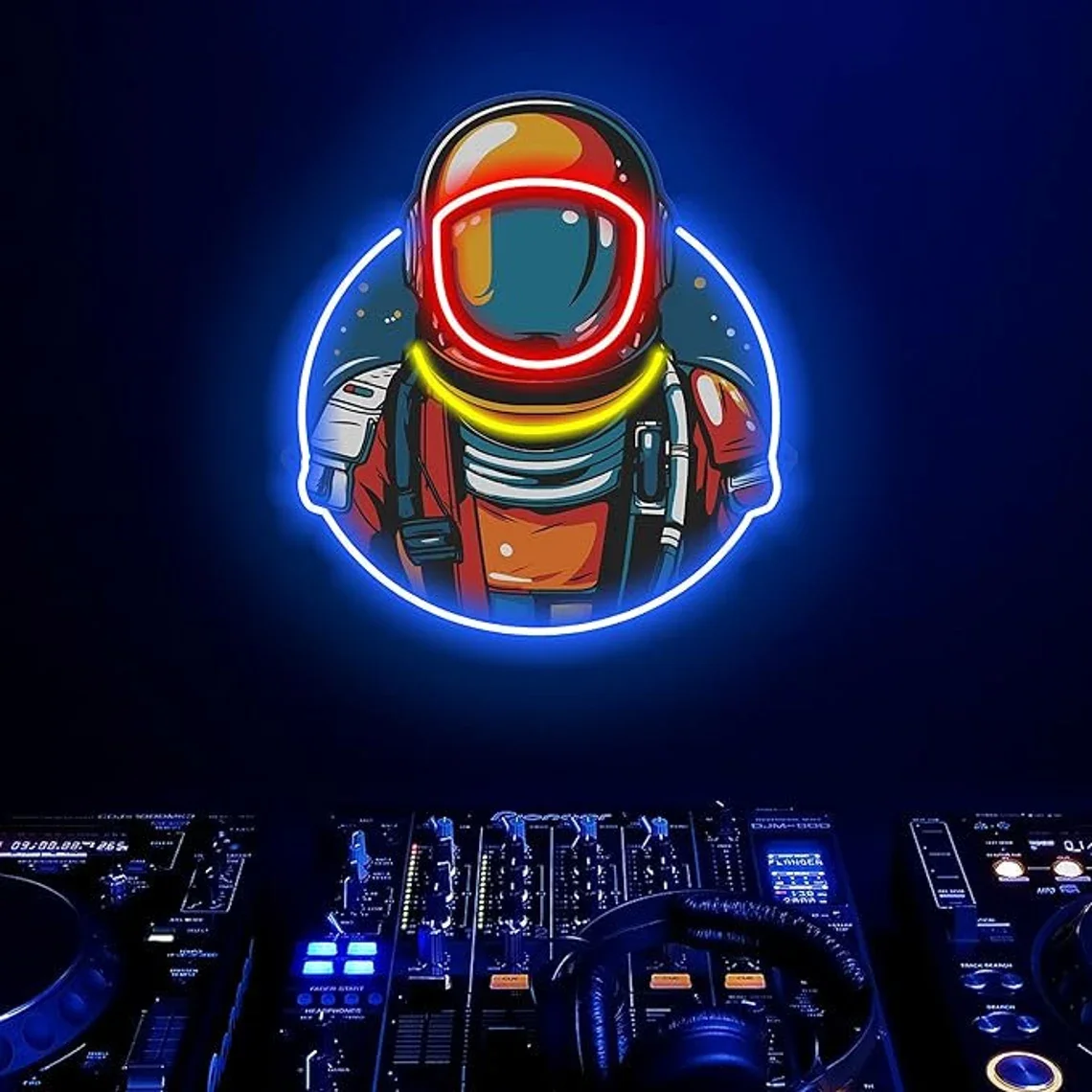 

Astronaut LED Neon Sign UV Printing Acrylic LED Lights Wall Art Decor Bar Beer Home Decor Teens Boy Game Room Sign Bedroom Lamp