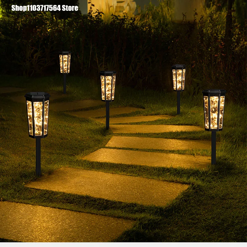 

Solar lights Outdoor garden lights high light villa lighting landscape garden decoration light control lawn lights