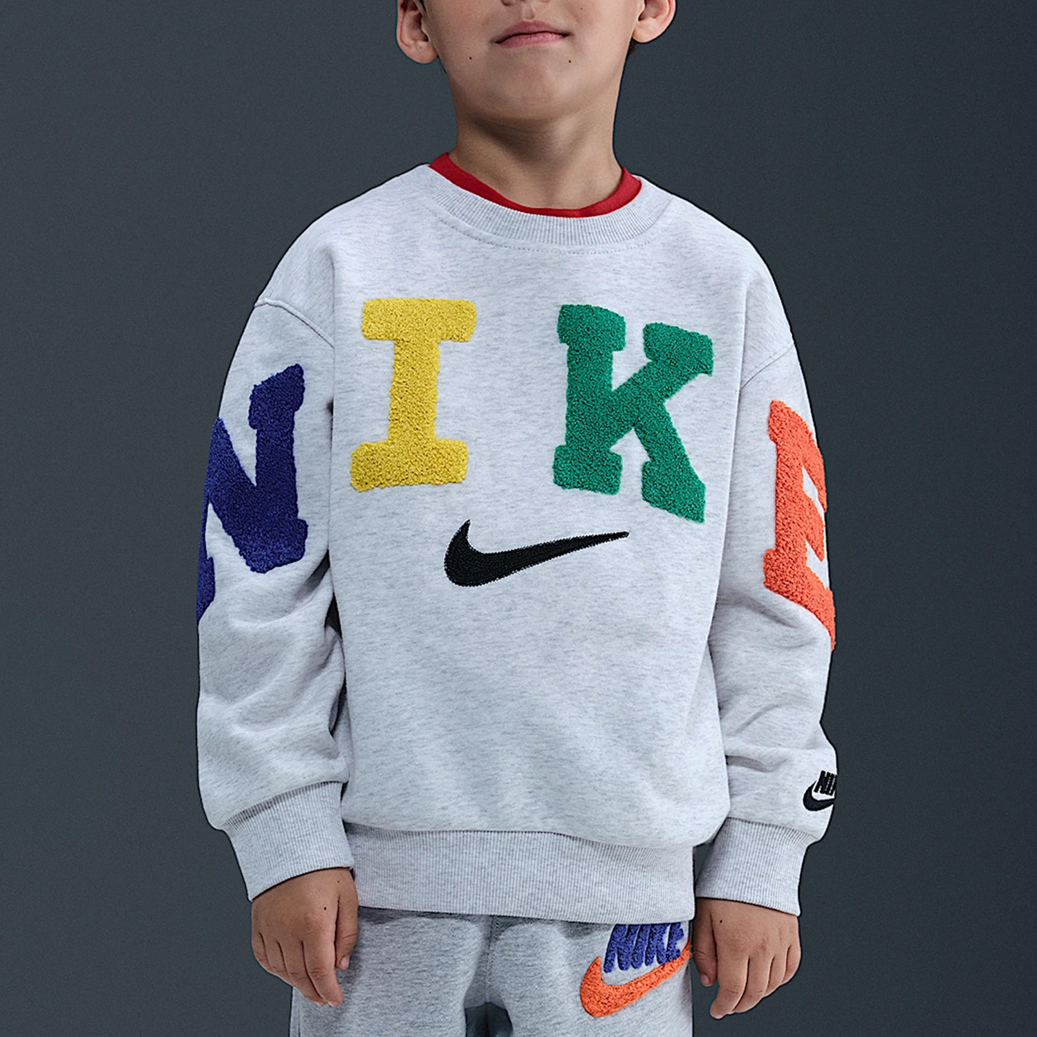 nike-genuine-winter-children's-round-neck-pullover-sports-hoodie-io6109-051