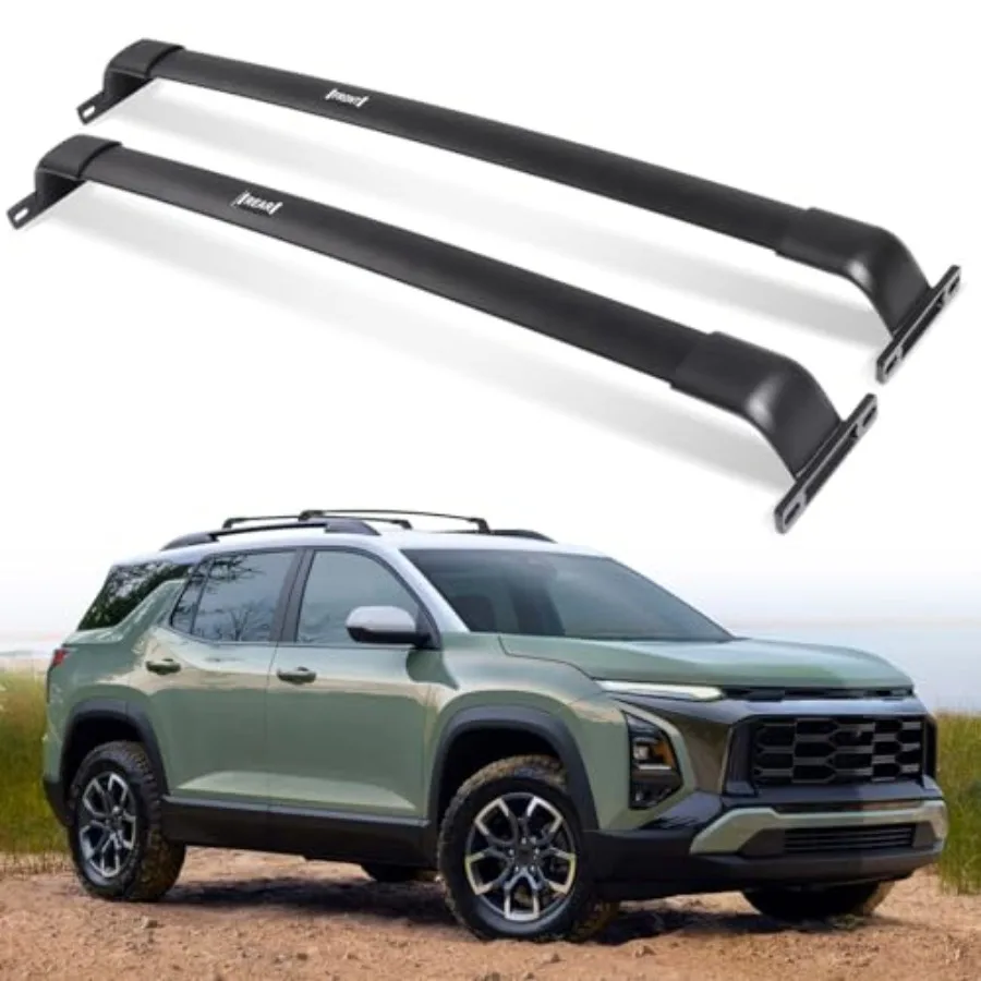 

220 LBS Roof Rack Cross Bars Fit for Chevrolet Equinox 2025 NOT for EV Black Crossbars Luggage Carrier Bars