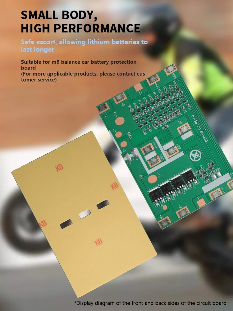 Bisida BMS 10S 36V 10A Lithium Battery Charger Protection Board Battery Management System for Electric scooter battery pack