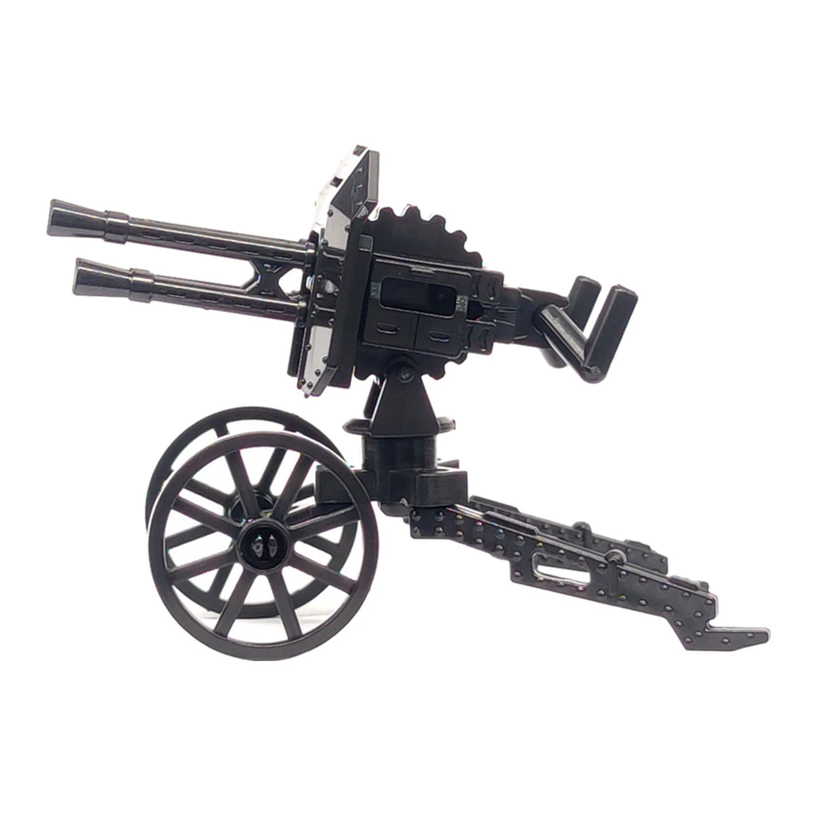 WW2 Military Machine Gun Model Bricks Weapons Pack Building Blocks MOC Army Soldier Accessories Toys For Boys