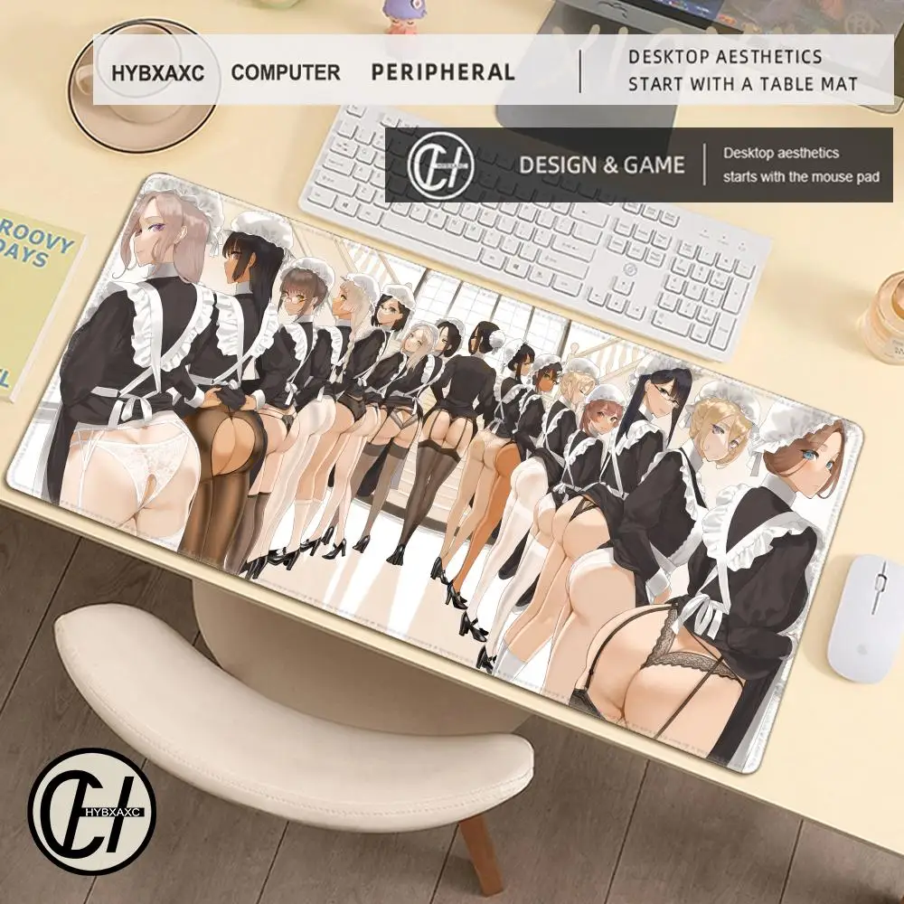 مثير أنيمي ماوس الوسادة هنتاي ماوس الوسادة كبيرة الثدي ماوس الكمبيوتر كبير اللعب البساط فتاة حصيرة مكتبية الألعاب الملحقات لوحة المفاتيح