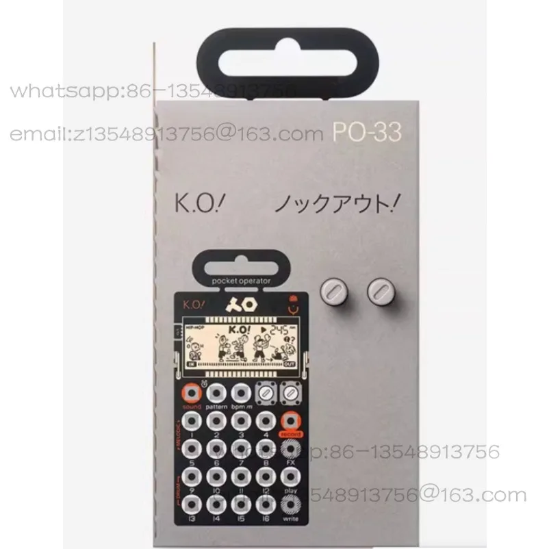 Pocket Synthesizer PO-33 Convenient Sampler Sequencer Original Genuine Spot Quick Shipping
