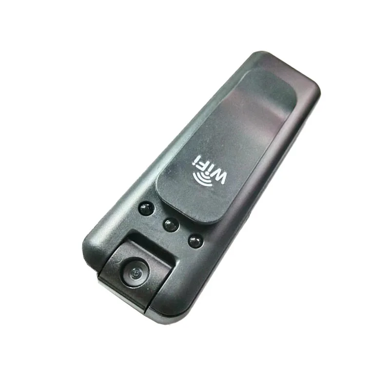 Mini Câmera Digital HD com Visão Noturna, Telefone Móvel, Wi-Fi, Hotspot, Forense, Aplicação da Lei, Gravador, 180 ° Rotary