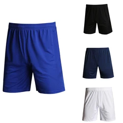 Pantalones cortos deportivos para hombre, Shorts transpirables de secado rápido, cintura elástica, informales, para gimnasio, fútbol y trotar