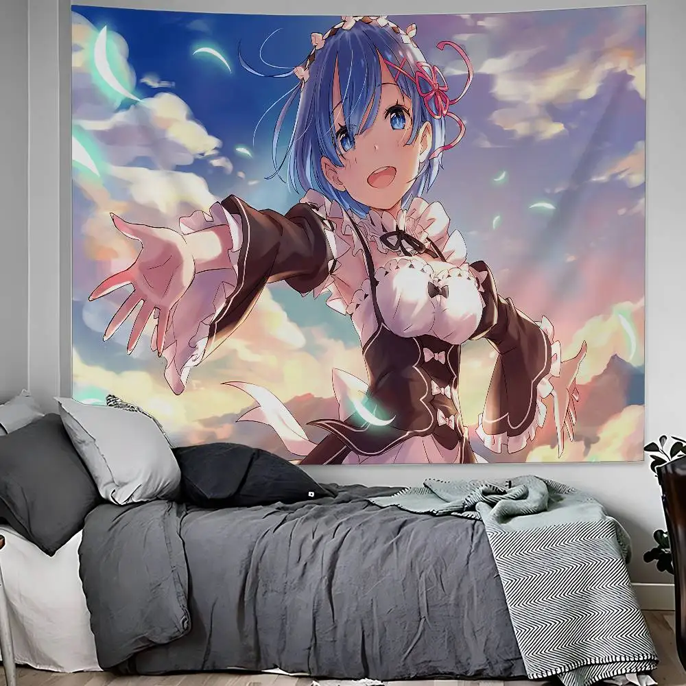 إعادة صفر العينية DIY نسيج الجدار الهبي زهرة جدار السجاد النوم ديكور جدار ديكور فني #4