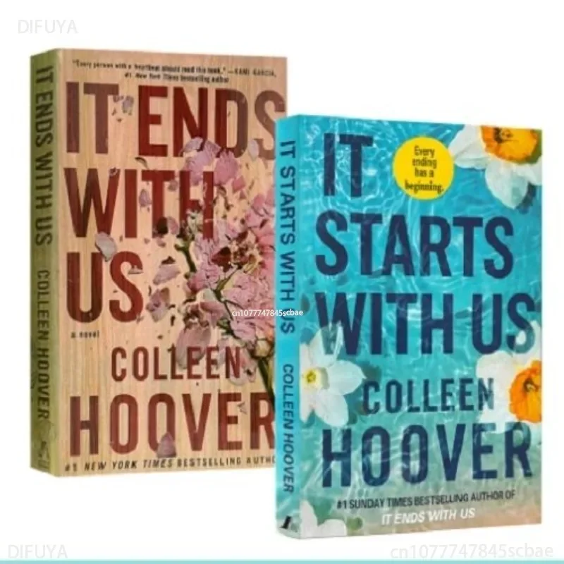 It Starts with Us By Colleen Hoover/It Ends with Us Novels Book in English #1 Sunday Times Bestselling Paperback Libros Livros