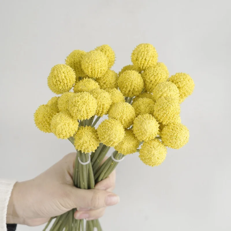 Simulação mão amarrada bola de ouro segurando buquê sala de estar decoração bouquet personagem produto fotografia adereços