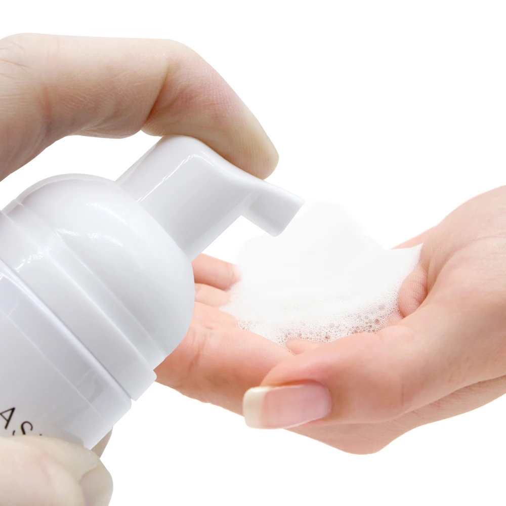 Lashury Eyelashes Mousse Foam Eyelash Shampoo 60ml Gentle Cleansing Eyelashes Grafting Extension Eyelash Dedicated Cleaner