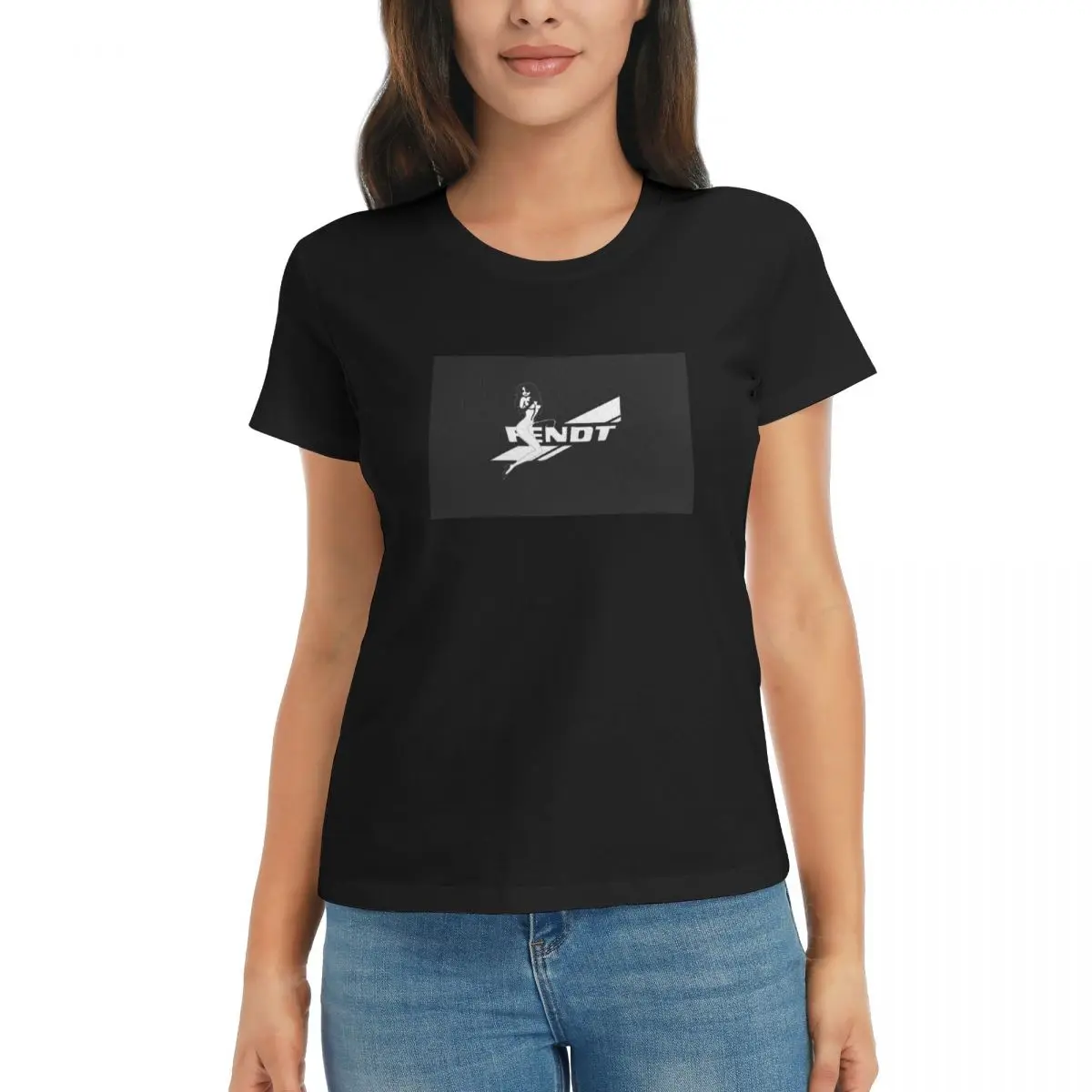 

Женская футболка Fendt Caravan, летние футболки с короткими рукавами, хлопковые футболки с круглым вырезом, одежда, топы, уличная одежда