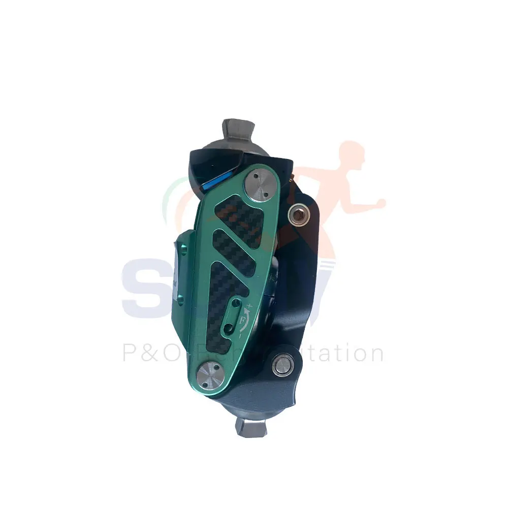 Four-Bar Hydraulic Knee Joint Prosthetic Limbs Artificial Knee Titanium Prosthesis