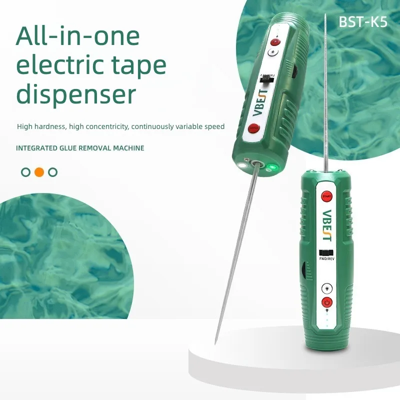 

Integrated Electric Glue Roller OCA Adhesive Remover Tool Screen Assembly Cutting Scraper Glue Motor Debonding Needle Power Tool