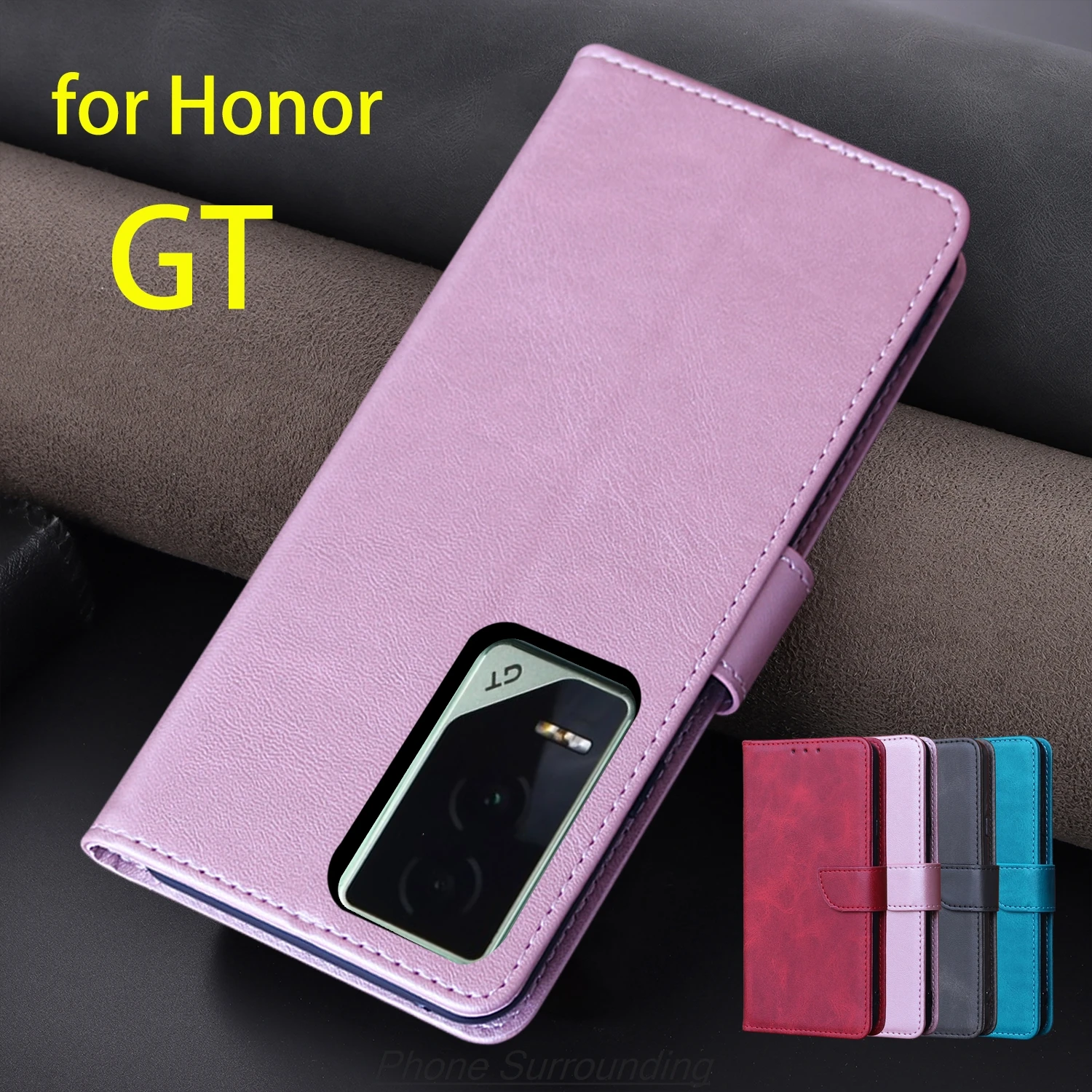 

Wallet Flip Cover Leather Case for Huawei Honor GT HonorGT AMG-AN00 Pu Leather Phone Bags protective Holster Capa Fundas Coque