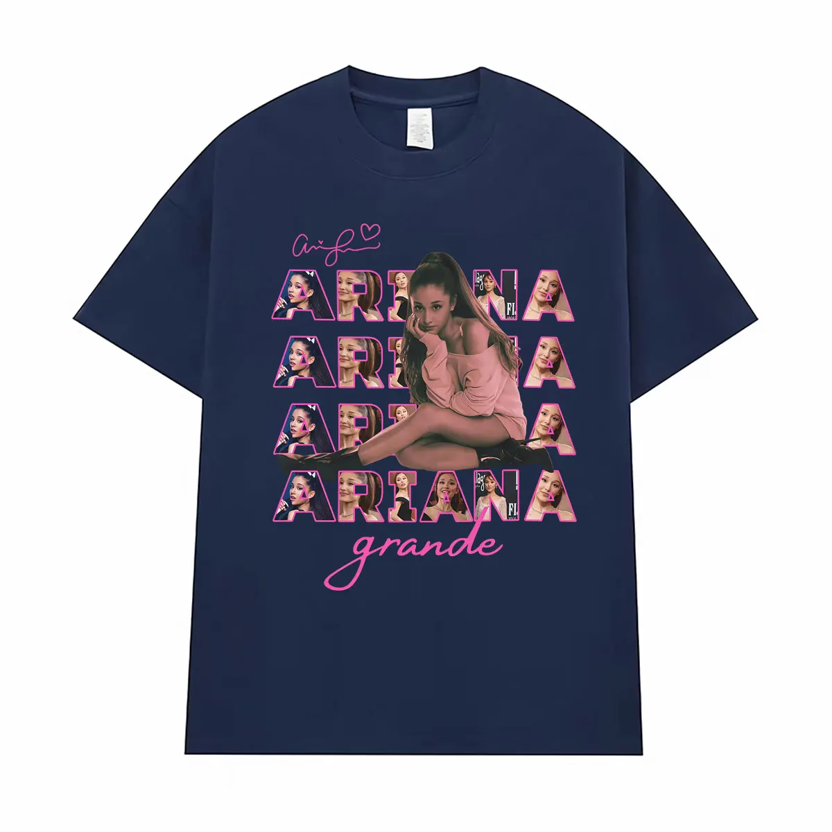 Ariana Grande Eternal Sunshine Tour 2026 Merch Tee Shirt Men Women Casual Cotton Short Sleeve T-shirt Harajuku Aesthetic T Shirt