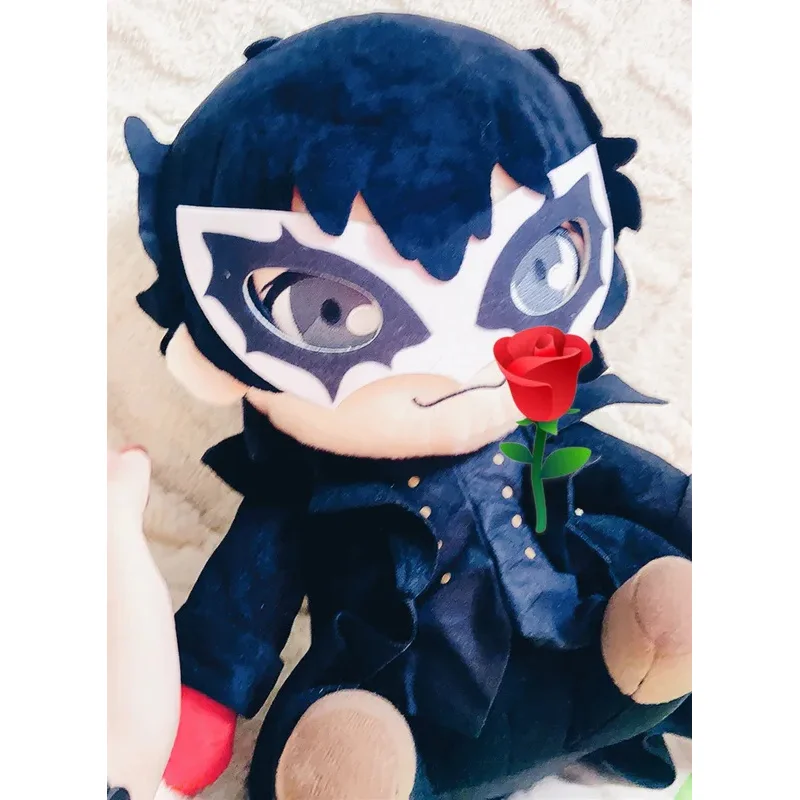 DY20Megami Tensei P5 Amamiya Ren Cosplay Costume Stuffed Prop 35cm Anime Plush Cartoon Mascot25