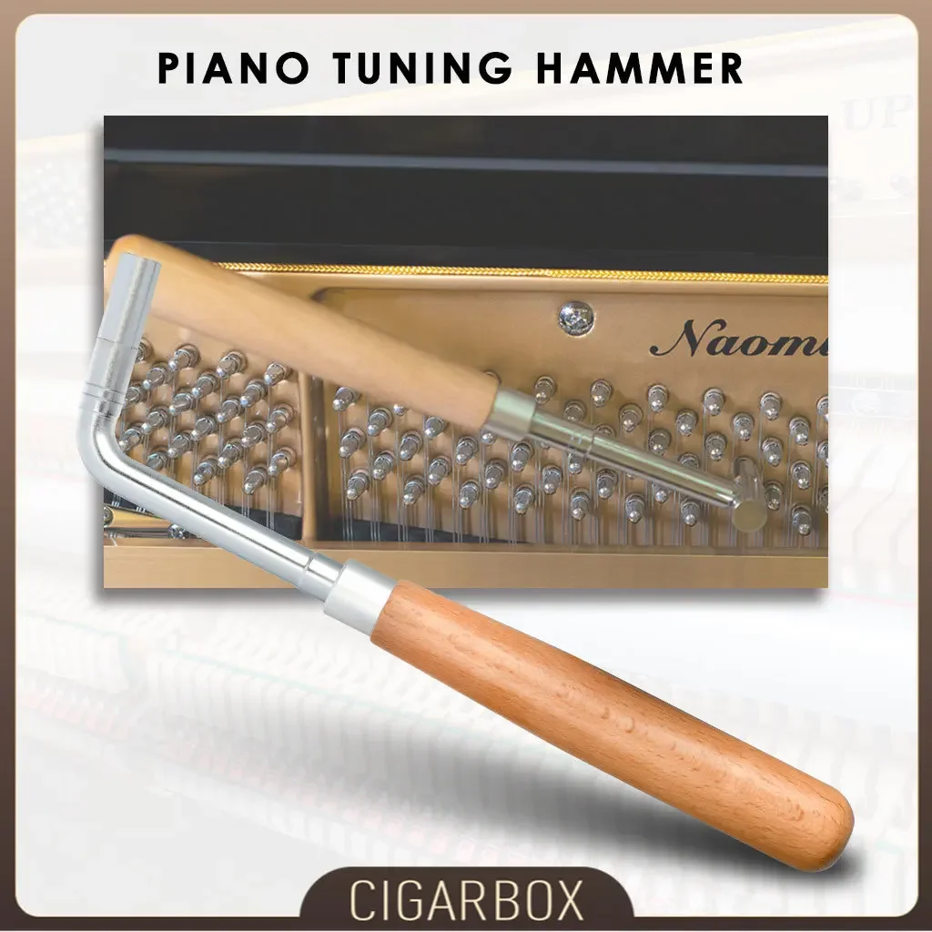 

Piano Repair Tools Piano Tuning Hammer Straight Soft Maple Handle Wrench Tuner UprightPiano Grand