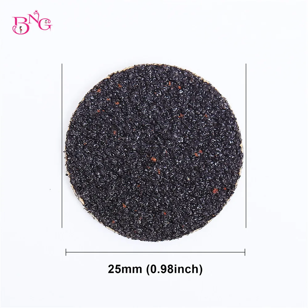 Fuß tote Haut Sandpapier Smart Wheel Pediküre Scheibe Datei Maniküre Werkzeug austauschbare Sandpapier Nagel haut Kallus entferner 25mm – Detail 5