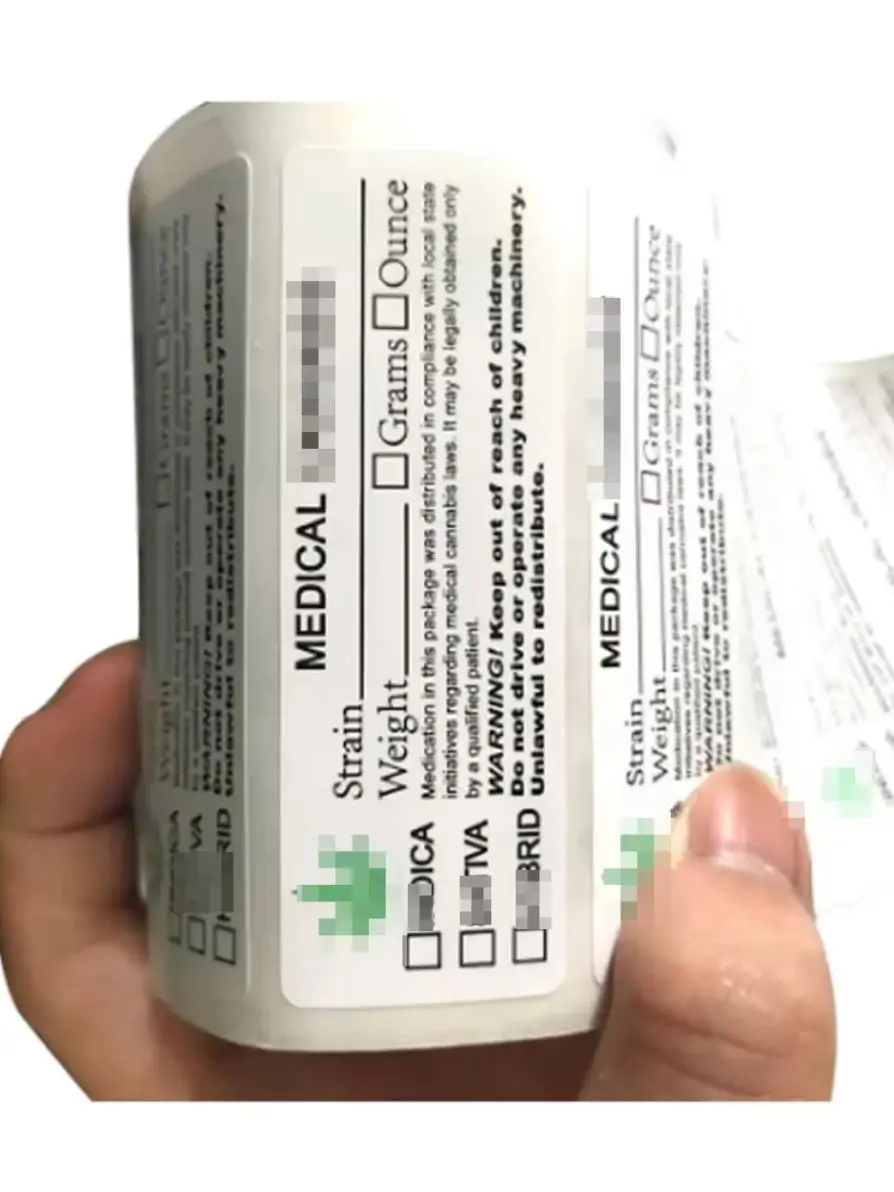 500 Pcs/roll 1 X 3 Inch Medical Universal Symbol Labels Generic Medical Identification Labels