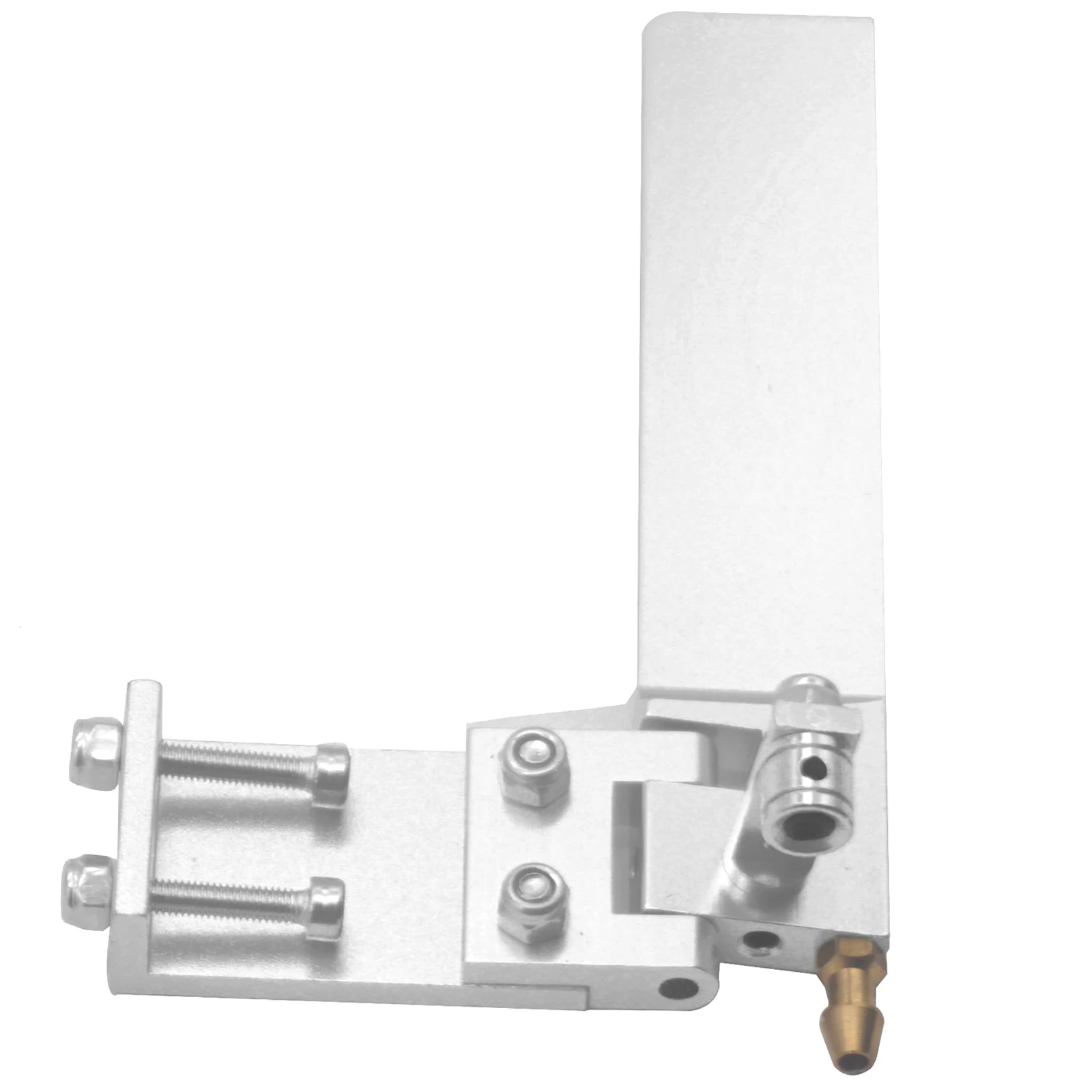 Aluminium RC Boot Roer met Water Pickup Zuigabsorberende Stuurinrichting voor Elektrische Gas Power Afstandsbediening RC Model Boot