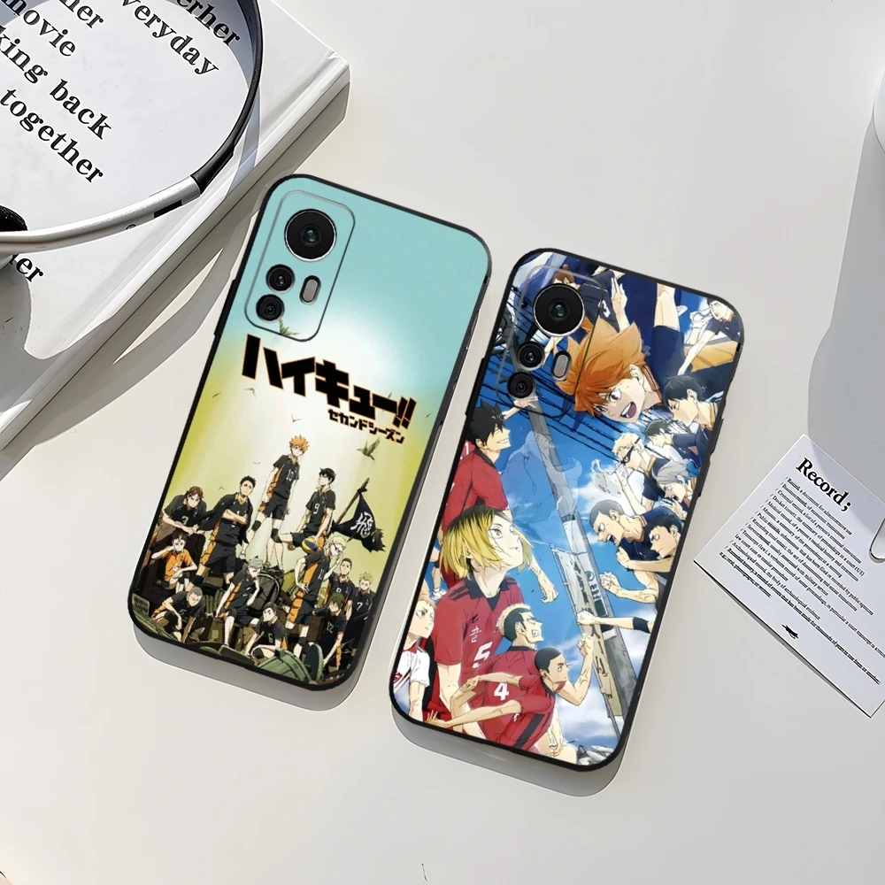 Haikyu Phone Case Fundas for Xiaomi Redmi Note 14 10 13 12 Pro POCO F4 F5 X5 Pro 12 13 11T Lite Ultra Cover