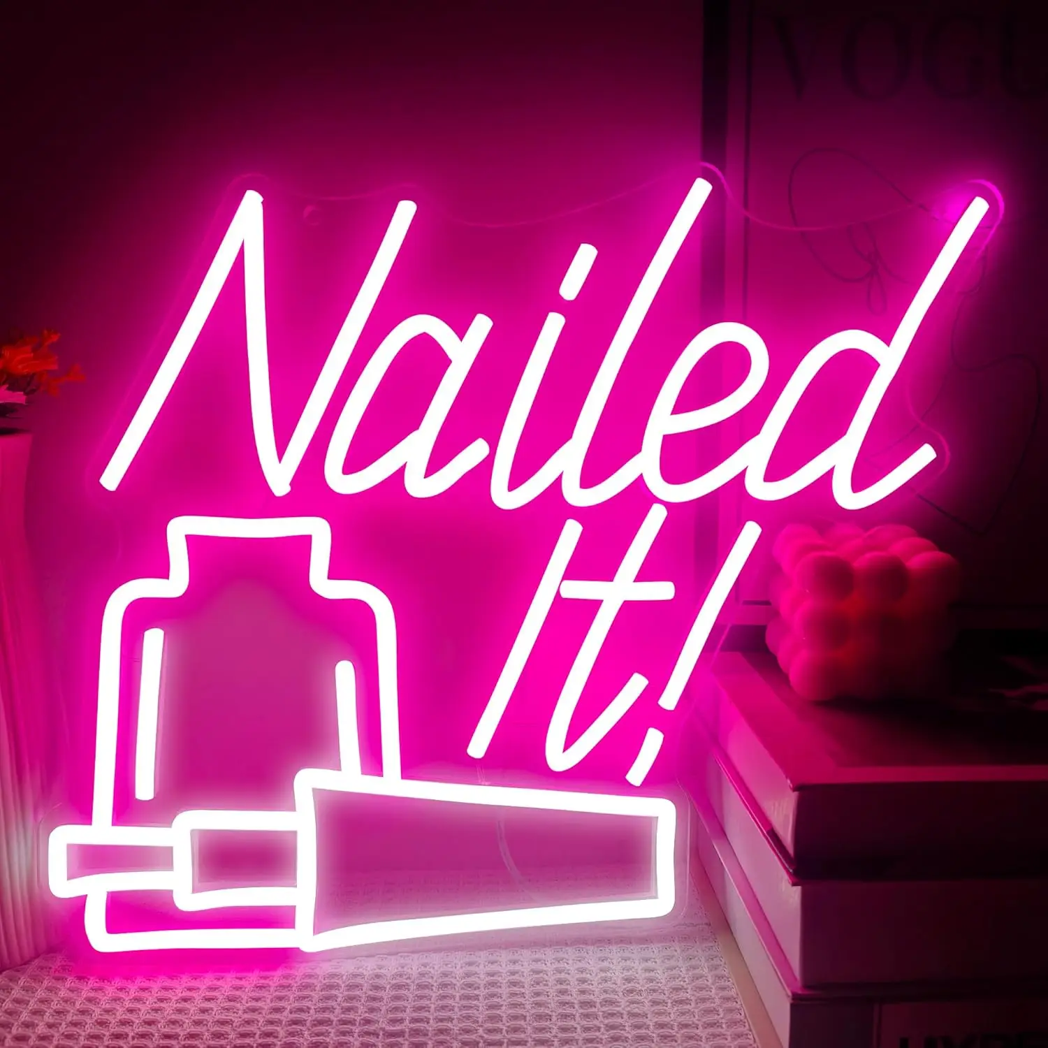 

Набитые это! Неоновая вывеска USB светодиодный светильник для магазина красоты маникюрный салон бар вечерние игровая комната украшения для спальни personnalisé подарок