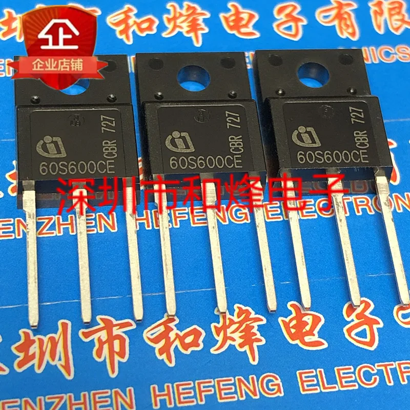 10PCS/Lot 60S600CE IPAW60R600CE TO-220F 650V 10.3A    Best Quality Fast Shipping 100%Test