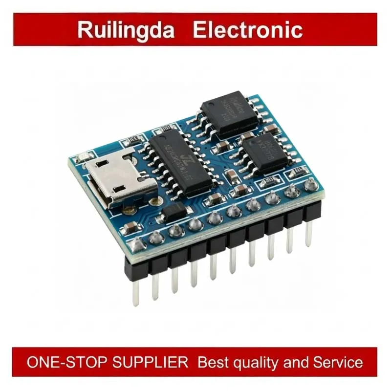 JQ8400 Intelligent Voice Announcer Module USB Serial Port MP3 Music Recognition Alert Language Broadcast Board