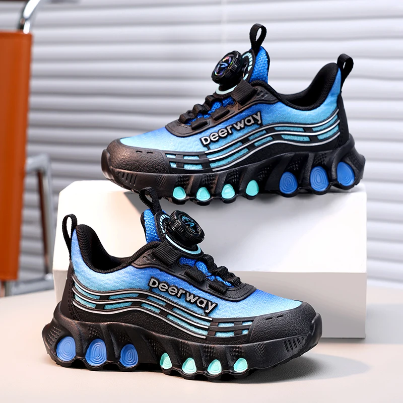 

Autumn Hot Selling Versatile Childrens Sports Shoes Ankle Protection Anti-collision Running Shoes Flexible Daily Casual Shoes
