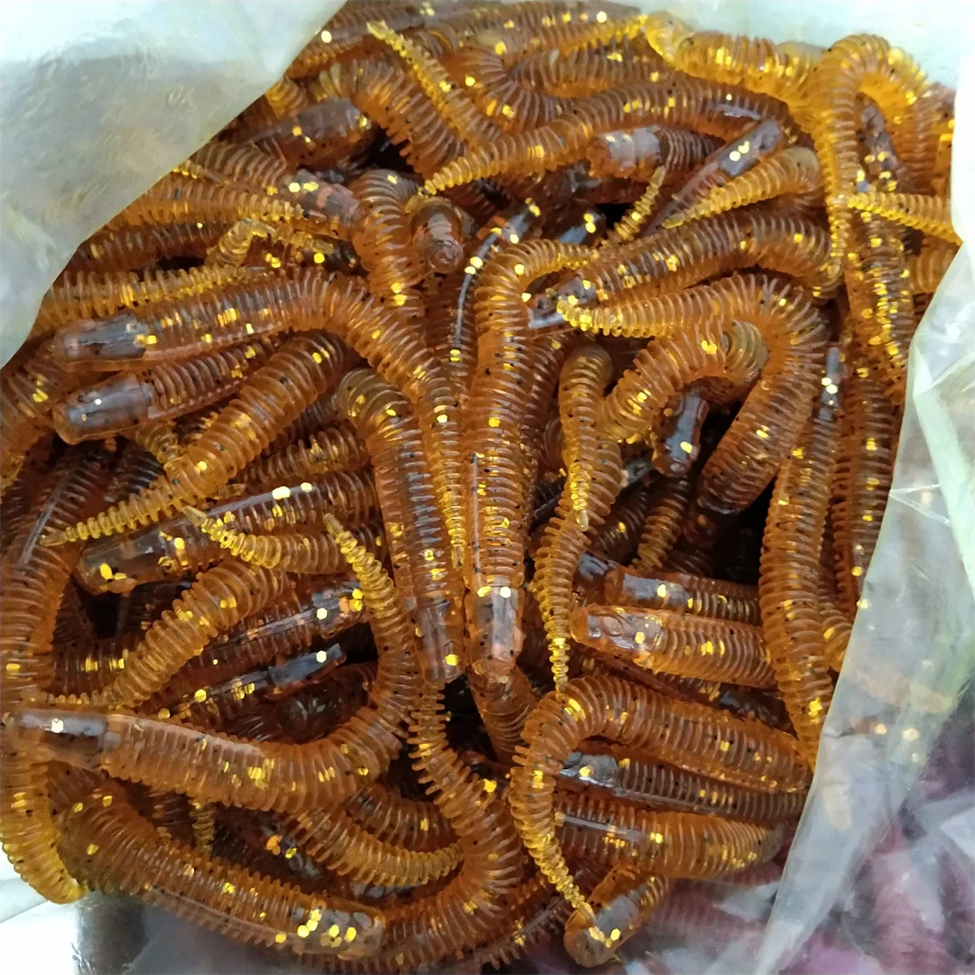 Señuelos blandos Swolfy para pesca – gusanos marinos y tierra - imagen 3