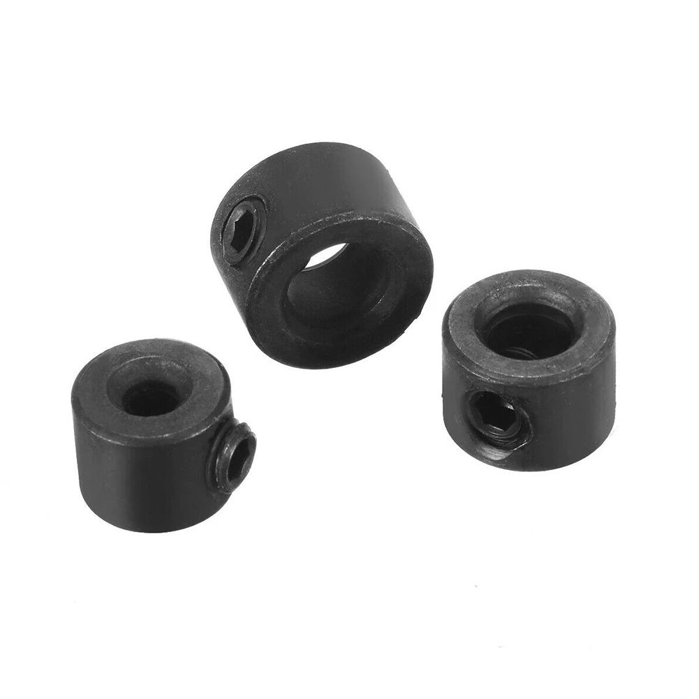 

Stop Collar Drill Stop Collar 3pcs Black Color HSS Material Locator Drill Bit Woodworking Drills Hand Tools Parts