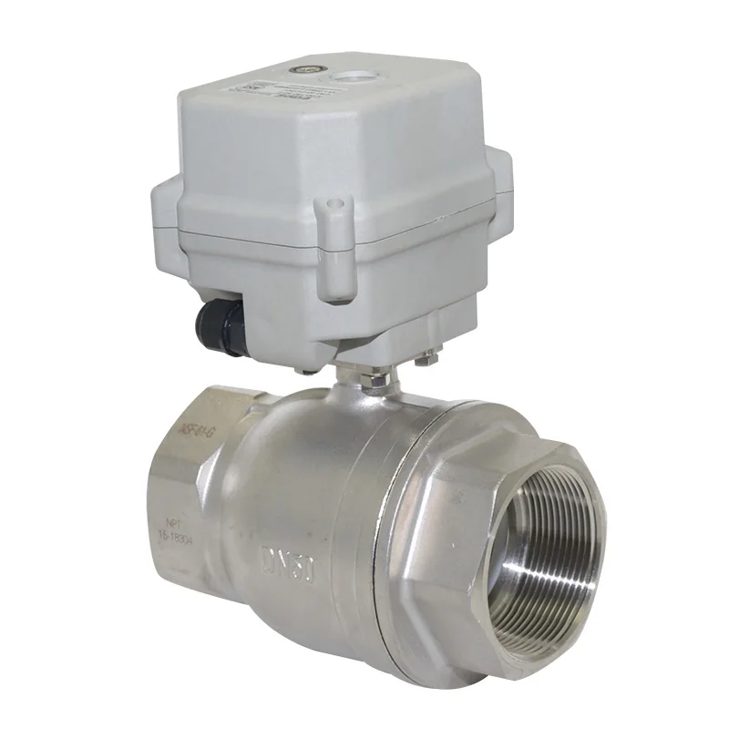 

2-way Stainless Steel 2 "inch 50mm Electric Ball Valve