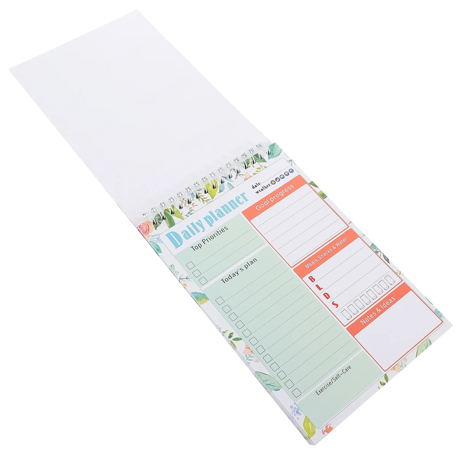 

Spiral Bound Undated Daily Planner Notepad Thick Paper For To Do List Schedule Grocery Shopping Work Task Memo Pads