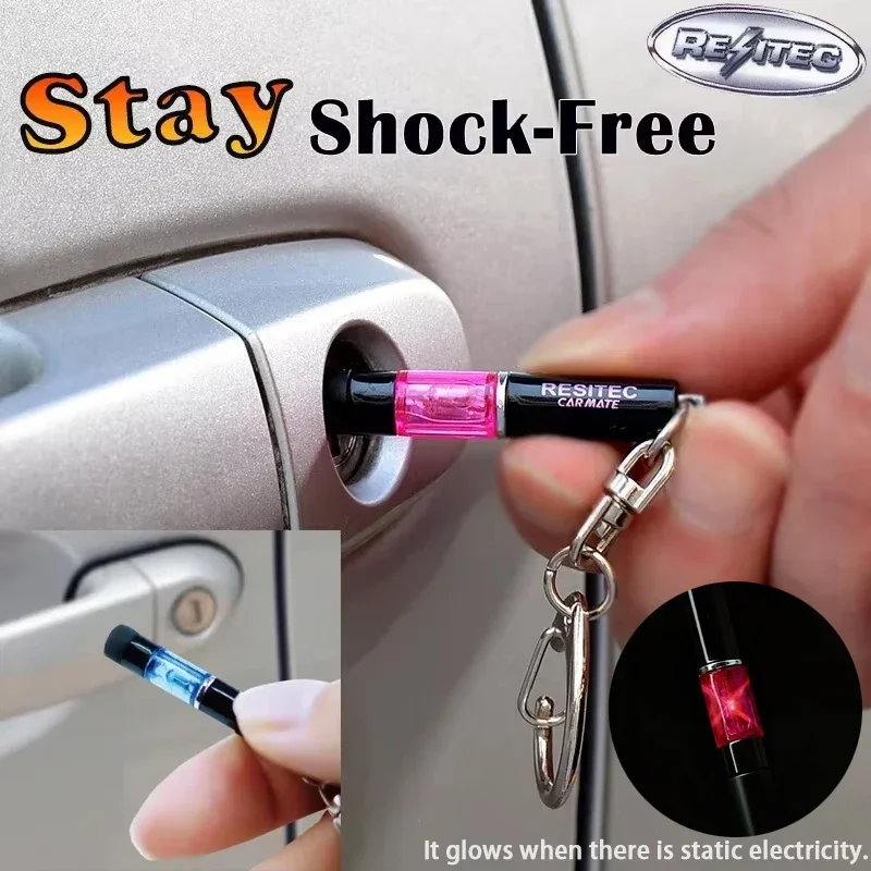 Samochód Mini anty wyeliminować elektryczność statyczna Auto brelok składany brelok do kluczy Ornament gadżety smycz do breloczka na klucze zima