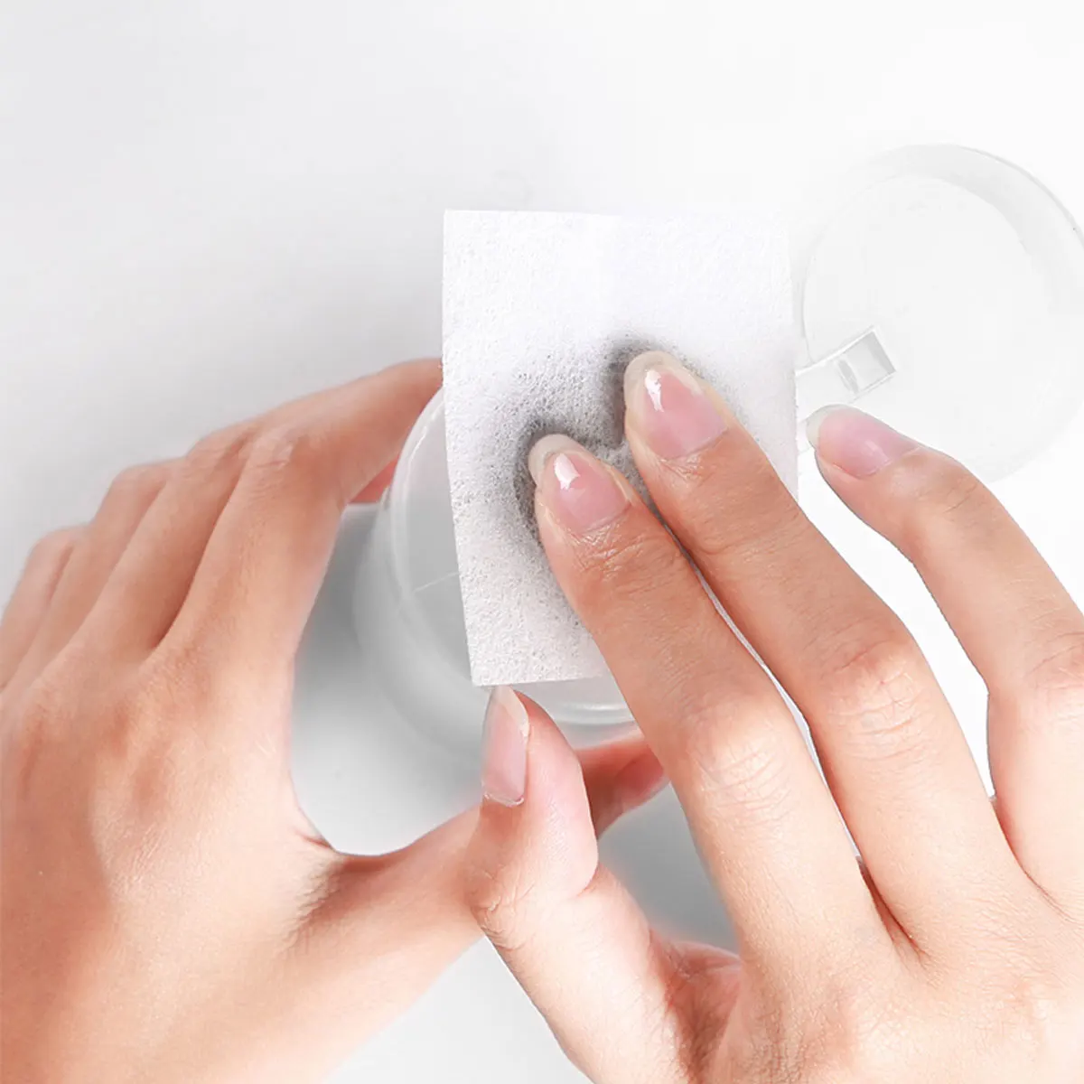 2 قطعة مزيل طلاء الأظافر الصحافة زجاجة 210 مللي زجاجات مضخة الرش لتخزين السائل مانعة للتسرب حاوية فرعية #1