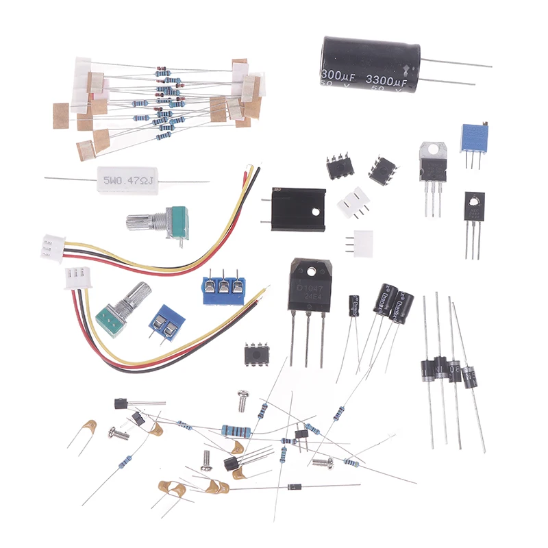 مجموعة DIY لمصدر الطاقة لتحديد التيار وتنظيم الجهد، 2mA-3A و0-30V DC، حماية قابلة للتعديل