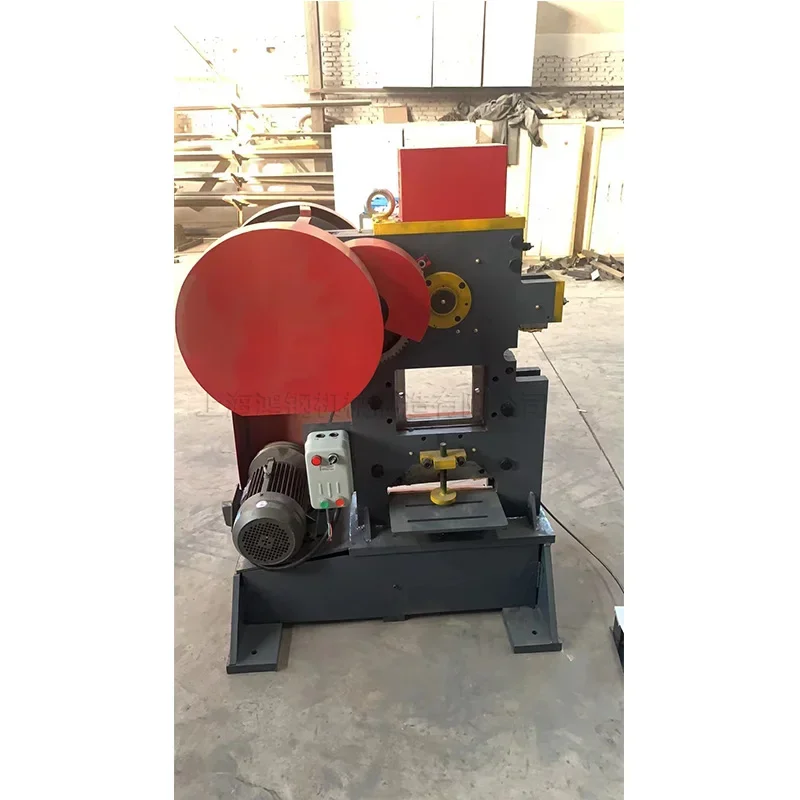 360KN multifunctional punching and shearing machine Channel steel punching machine Steel plate outside round angle shear