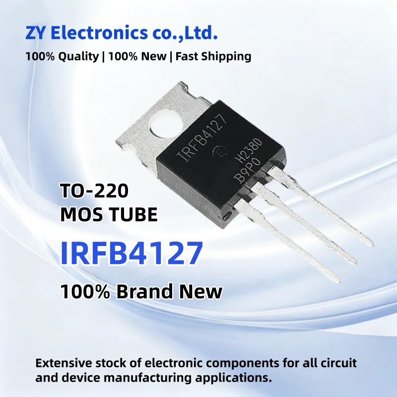 10~30PCS 100% New IRFB4127 IRFB4127PBF 4127 TO-220 200V 76A N-Channel MOS Field effect Tube