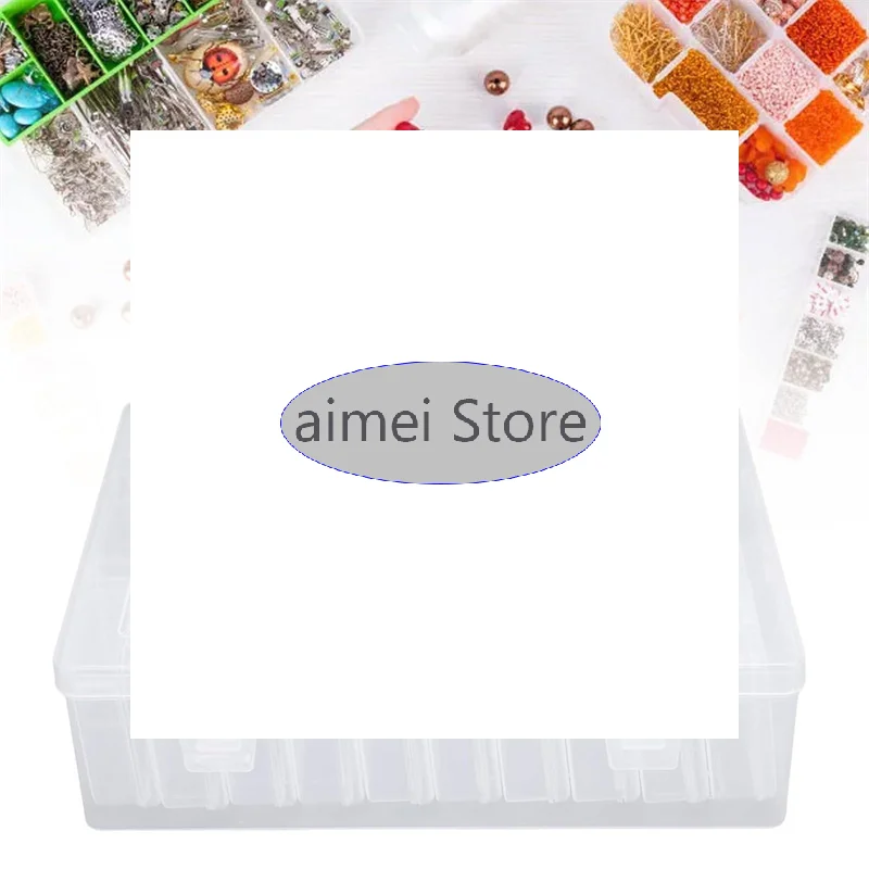 

Контейнер для хранения для алмазной вышивки DIY, мозаики из страз и украшений для ногтей, многофункциональный органайзер