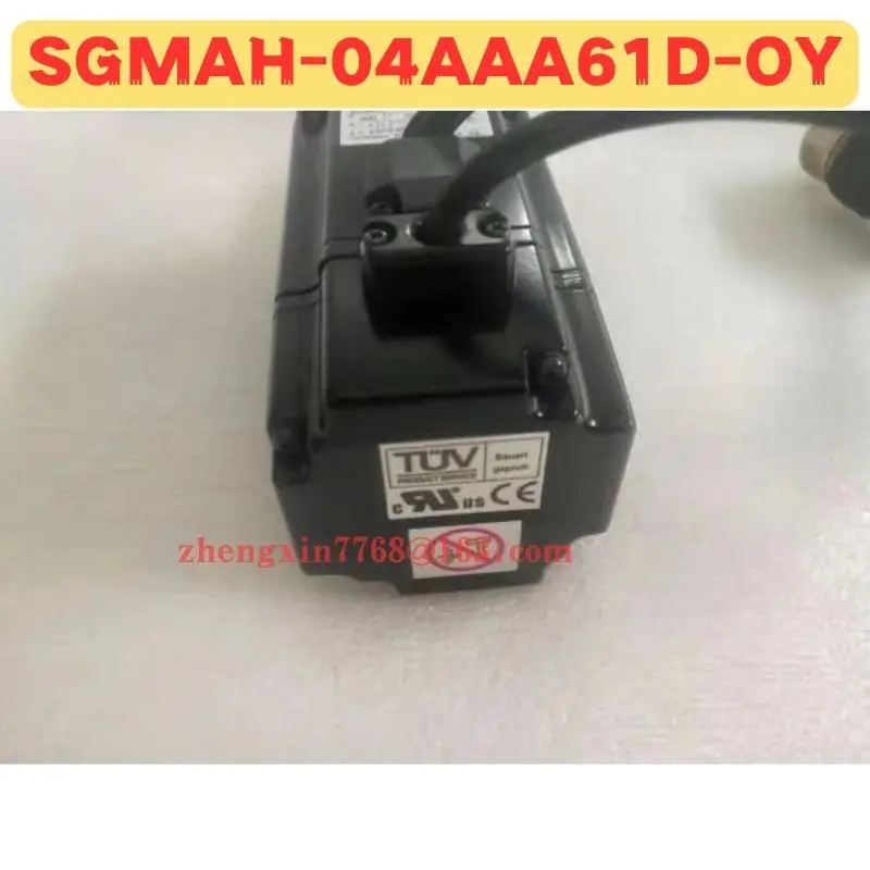 Used Servo Motor SGMAH-04AAA61D-OY SGMAH 04AAA61D OY Normal Function Tested OK