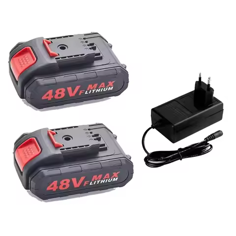 48VF Battery for Cordless Impact Drill Battery 48VF Power Rechargeable Lithium Ion Battery 18V Electric Saw Wrench Power Tool