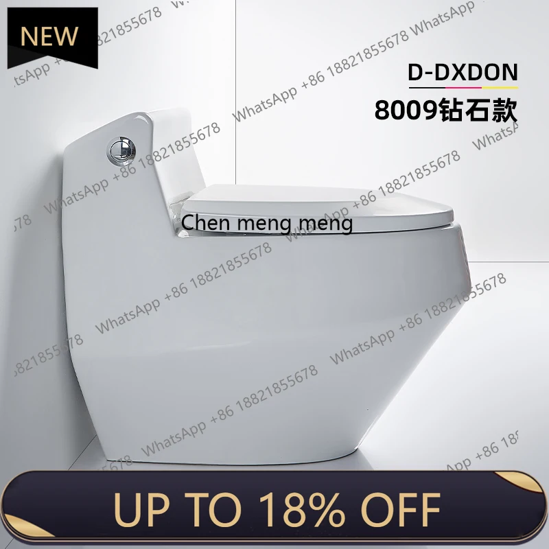 

Z189 Diamond toilet household anti-splash toilet bathroom bathroom deodorant ordinary toilet