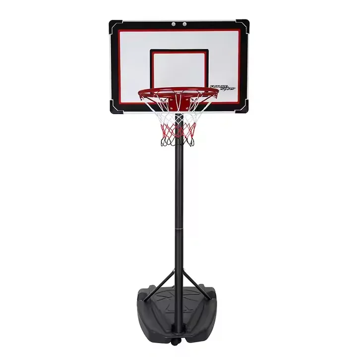 

Adjustable Movable Portable Stand Basketball Hoop For Children Adult Basketball Goal