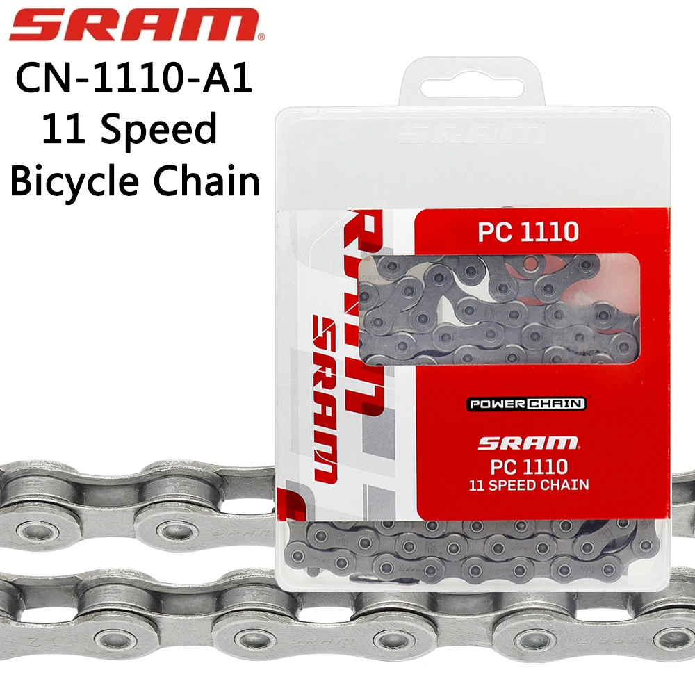 

SRAM PC 1110 Bicycle Chain 11 Speed CN-1110-A1 114 Links POWERLOCK Chain Solid Pin for MTB Road Bike Original Parts