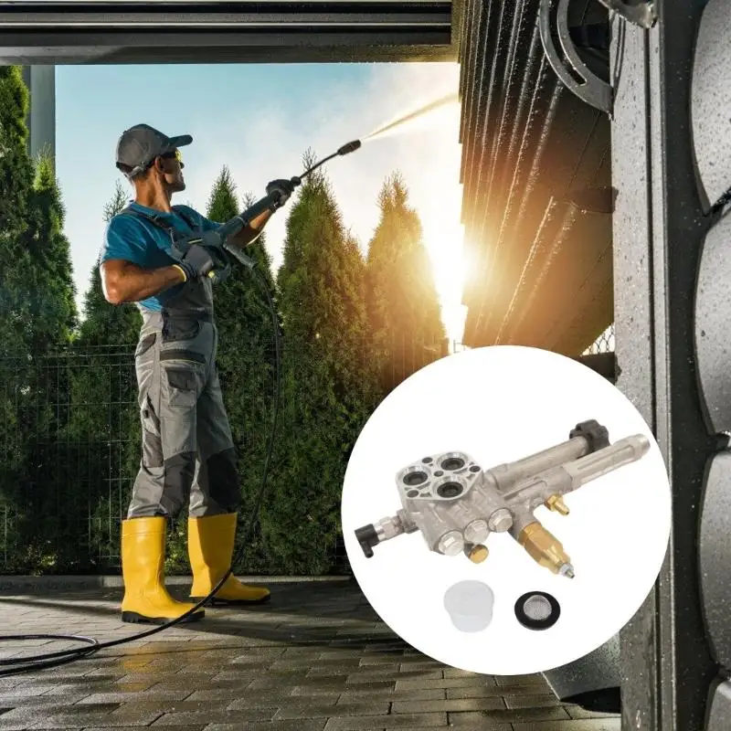A2BE Easy Installation Pump Head Assembly For High Pressure Washer Equipment AR42940 view 3