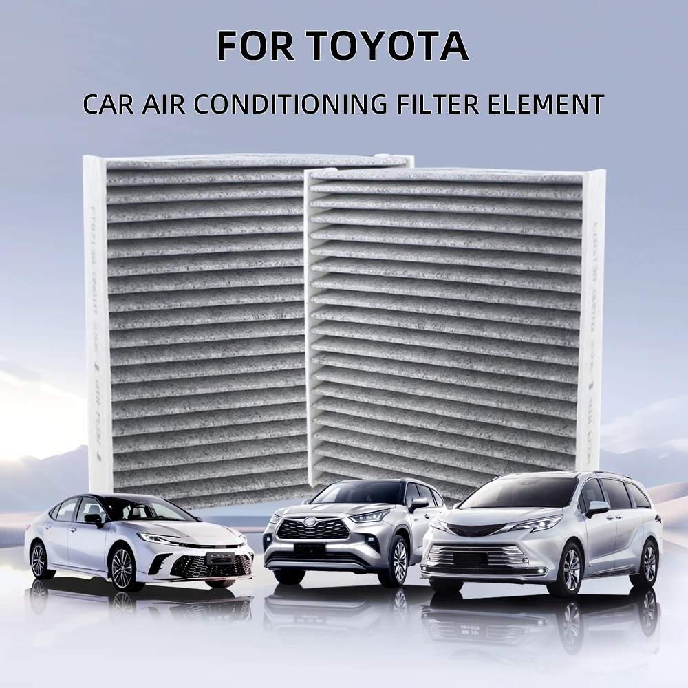 Aircon Cabin Filter for Toyota Camry CHR Rav4 Corolla Revo Yaris Vigo Vios Altis Fortuner Prius OEM: 87139-ON010 Accessories